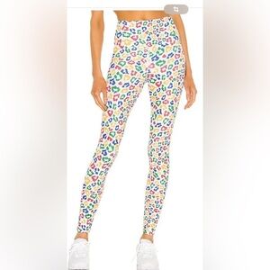 Colorful Leopard Print Women's Leggings